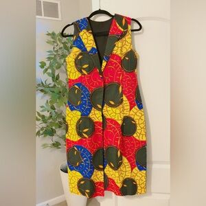 Handcrafted Multicolor Senegalese cardigan